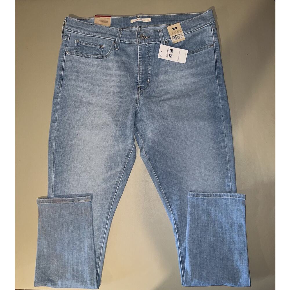 Levi’s 311 Shaping Skinny Mid Rise Jeans Blue Women’s 16 Short W33 L30